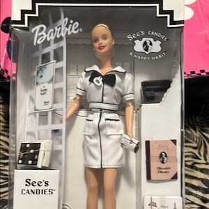 Barbie Doll in See's Candies Outfit